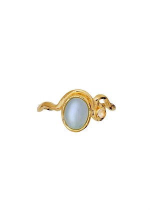 Lorelei ring Gold Maanesten 